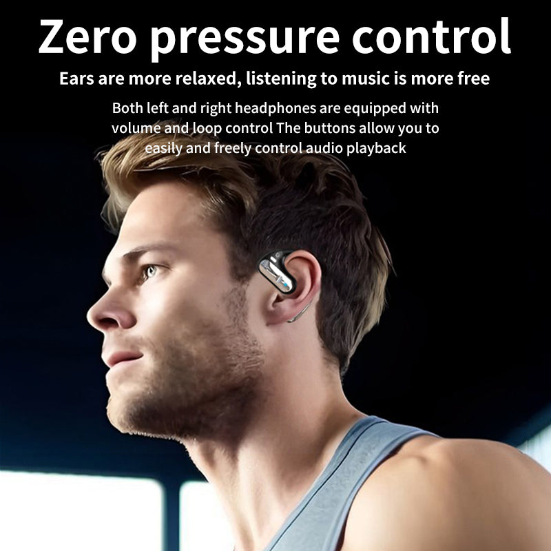 In-Ear Sports Bluetooth Headset Non-Bone Conduction Hanging Ear Type