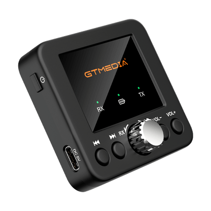 GTMEDIA 2 in 1 Bluetooth 5.2 Receiver Transmitter Audio Aux Adapte