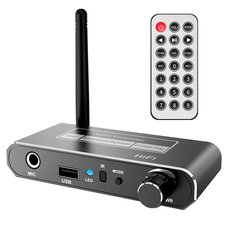 GTMEDIA R8 Bluetooth 5.2 Audio Receiver Coaxial HD Low Latency
