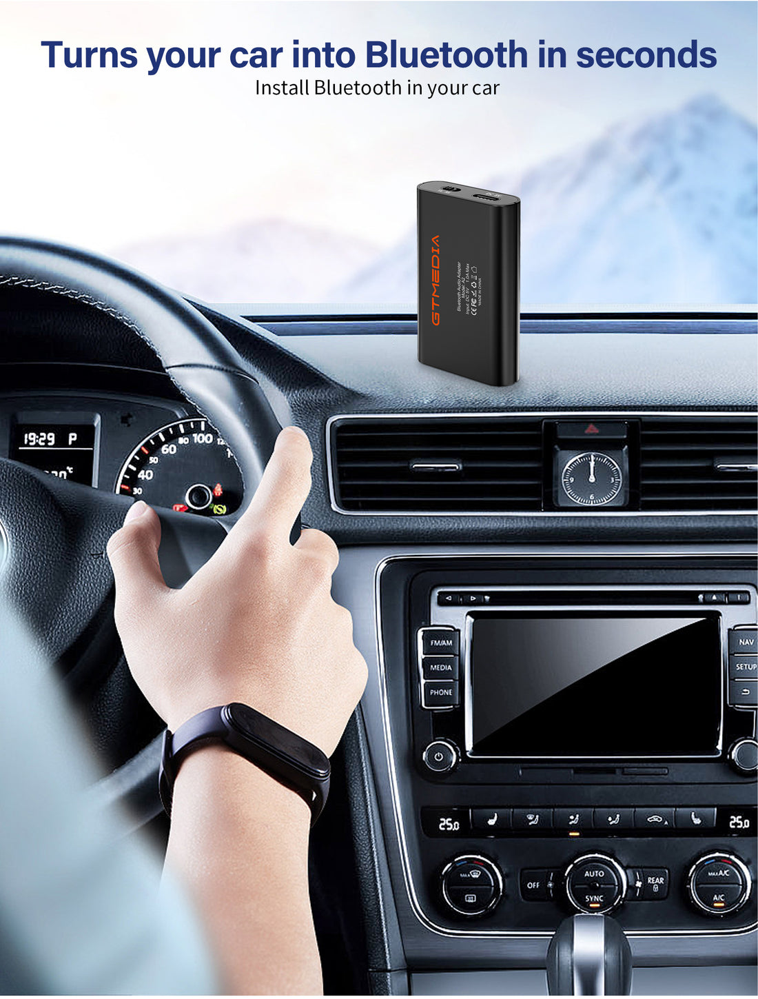 Enhancing On-the-Go Entertainment with a Portable Bluetooth Car Receiver