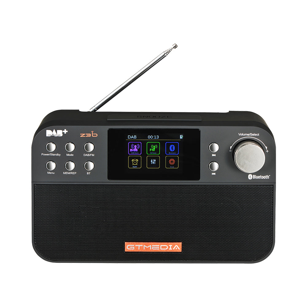 GTMEDIA Z3B DAB+/FM Radio inalámbrica actualizable de transmisión de audio digital 