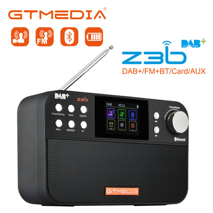 GTMEDIA Z3B DAB+/FM Digital Audio Broadcasting Aufrüstbares kabelloses Radio