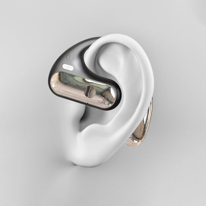 Auriculares intrauditivos deportivos con Bluetooth, conducción no ósea, tipo de oreja colgante 