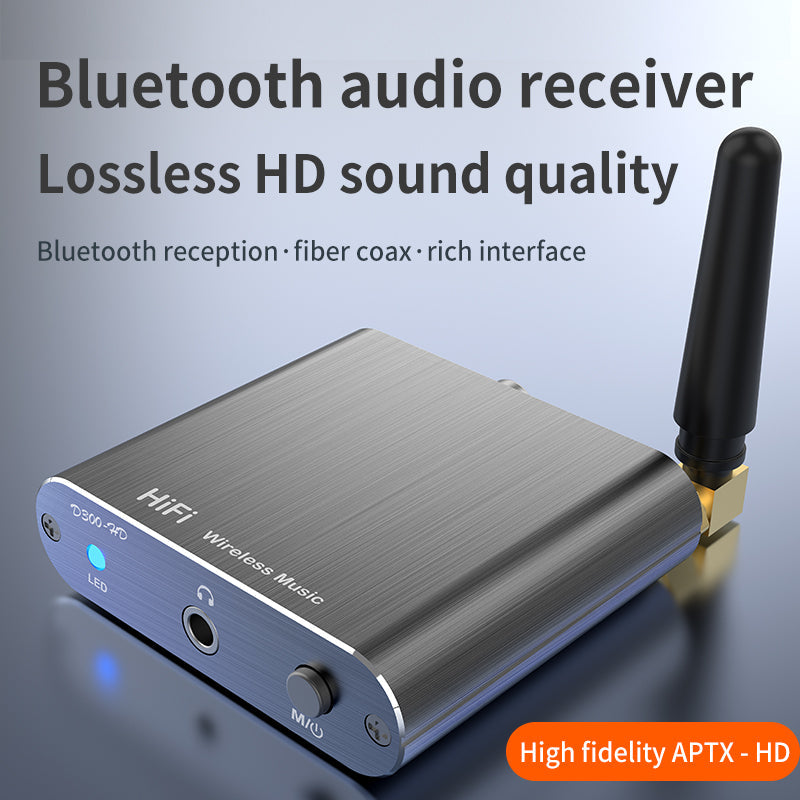 Super Deal GTMEDIA Bluetooth Audio Adapter Supports Coaxial Optical HI-FI aptX